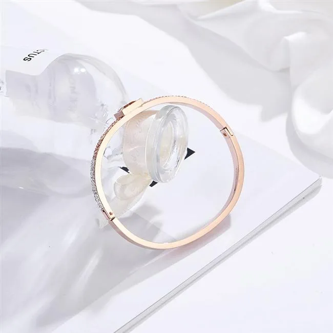 Zircon Stainless Steel Bracelet